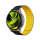 Pasek i akcesoria do zegarków Mobile Origin Easy Strap Magnetic Watch Universal 20mm Black/Yellow